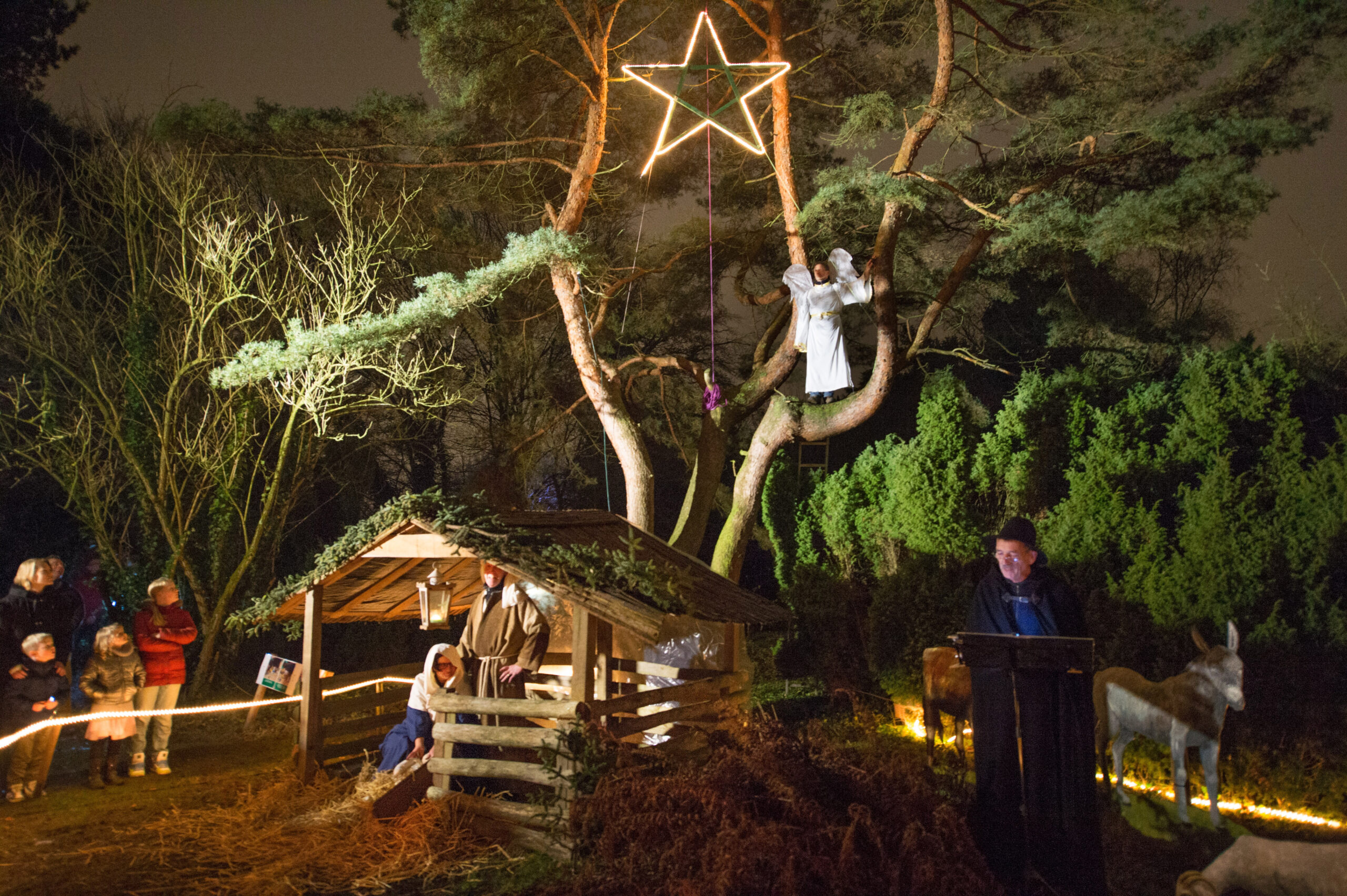 Kerst op de heemtuin