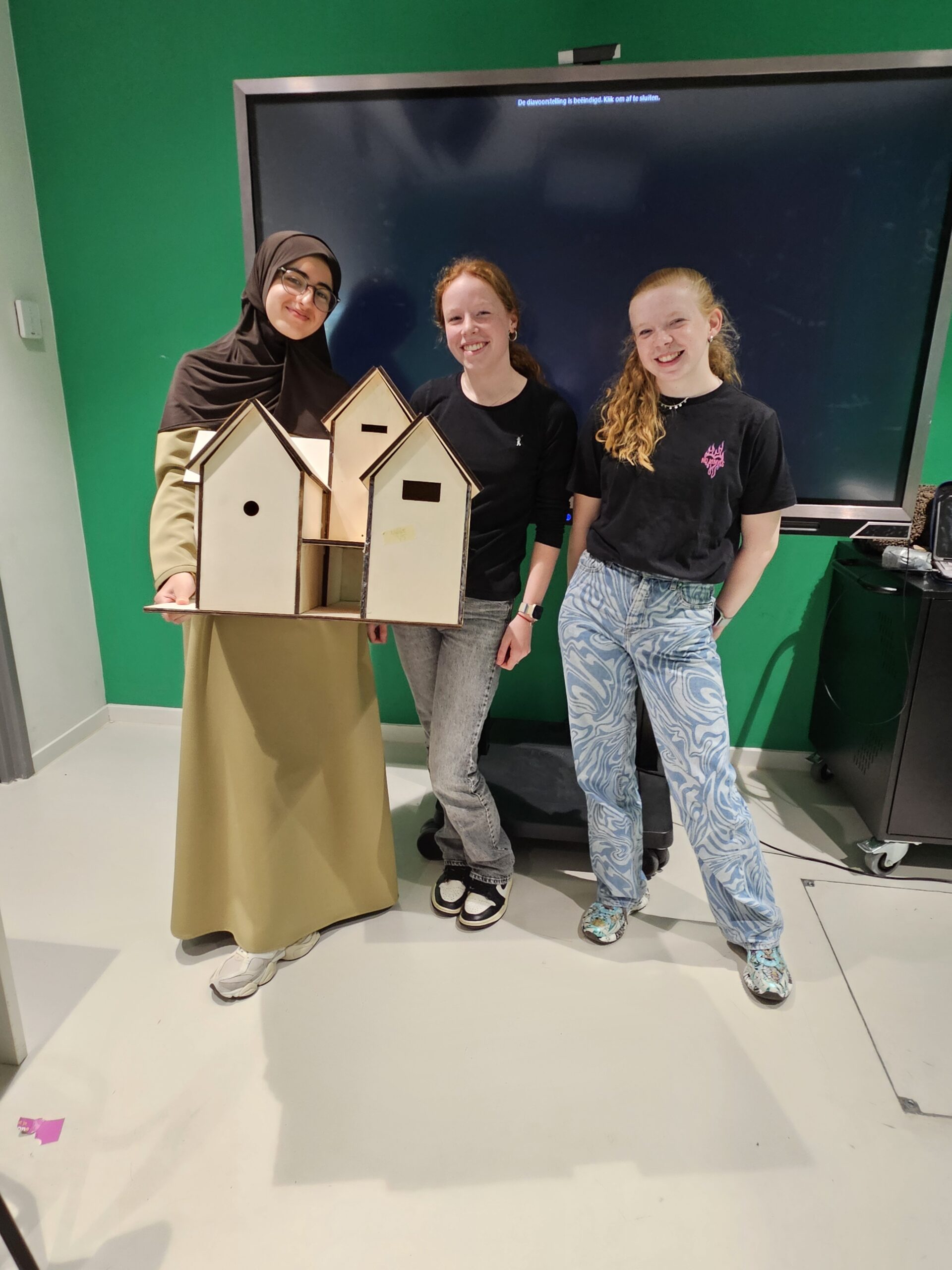 Vogelhuisjes voor het ZNMC